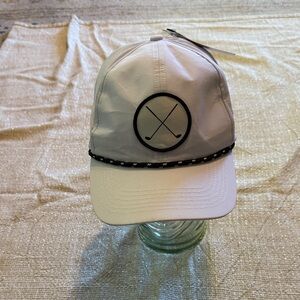 Stylish White Golf Cap